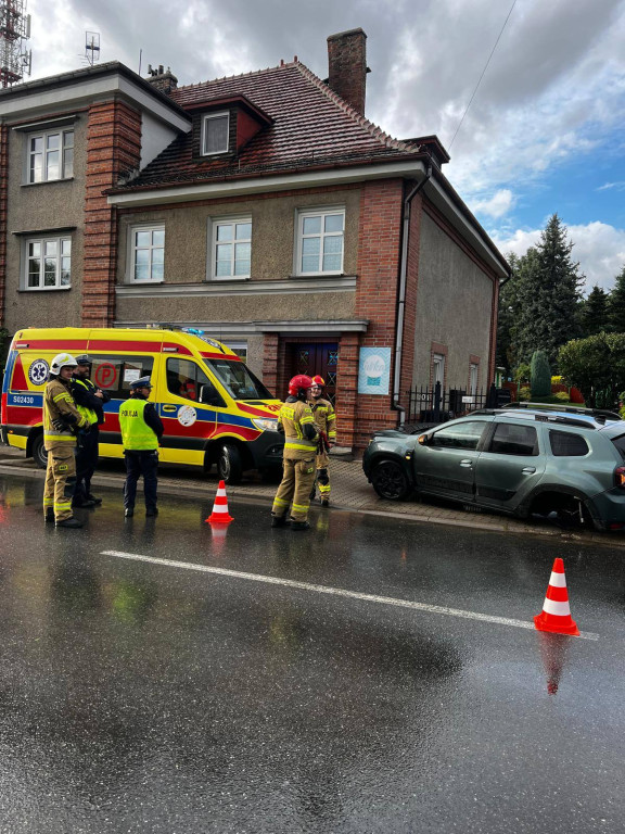 Powiat tarnogórski. Zderzenie trzech osobówek