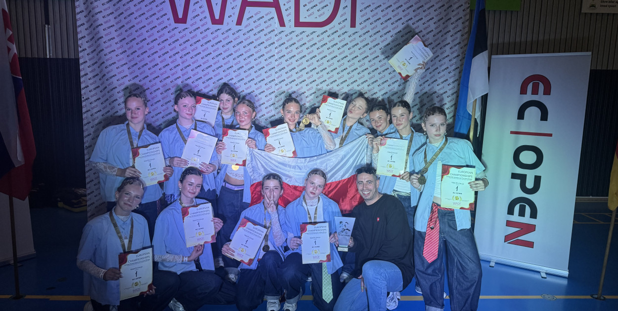 Nasze tancerki hip-hop są mistrzyniami Europy!