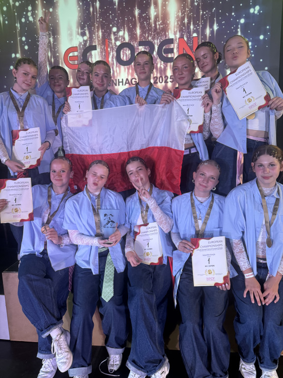 Nasze tancerki hip-hop są mistrzyniami Europy!