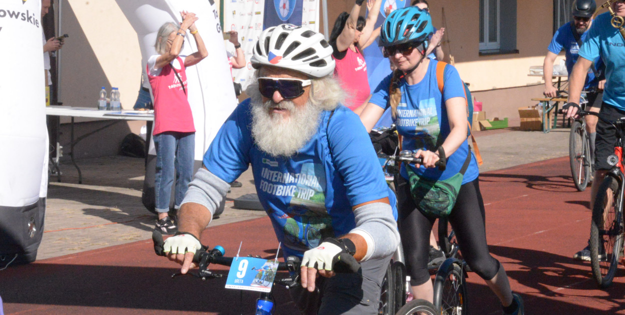 Na hulajkach przez Tarnowskie Góry