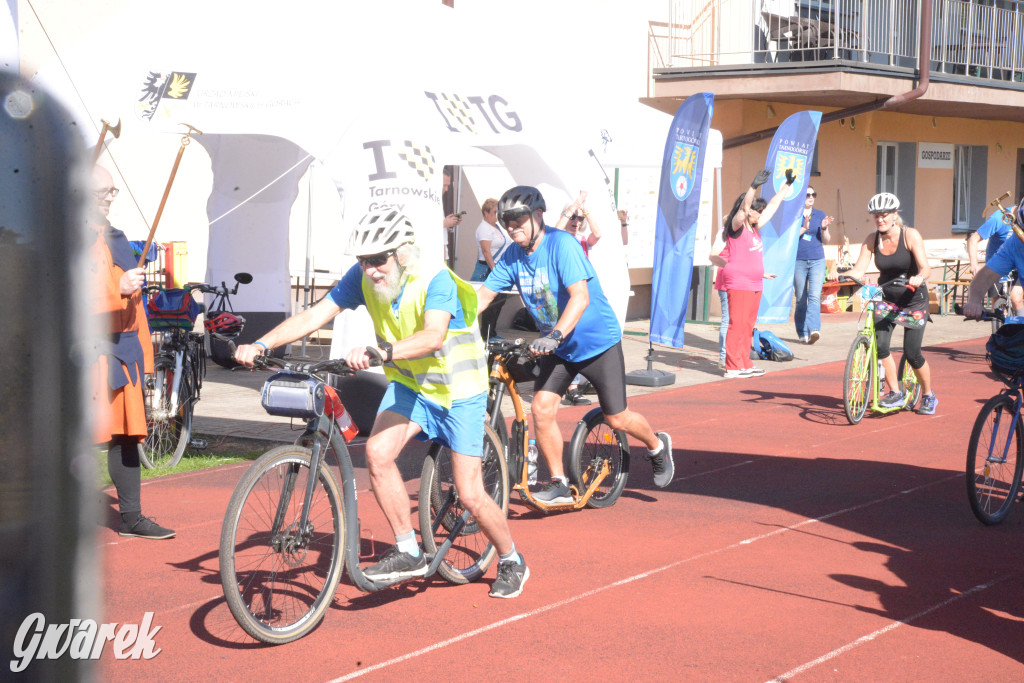 Na hulajkach przez Tarnowskie Góry