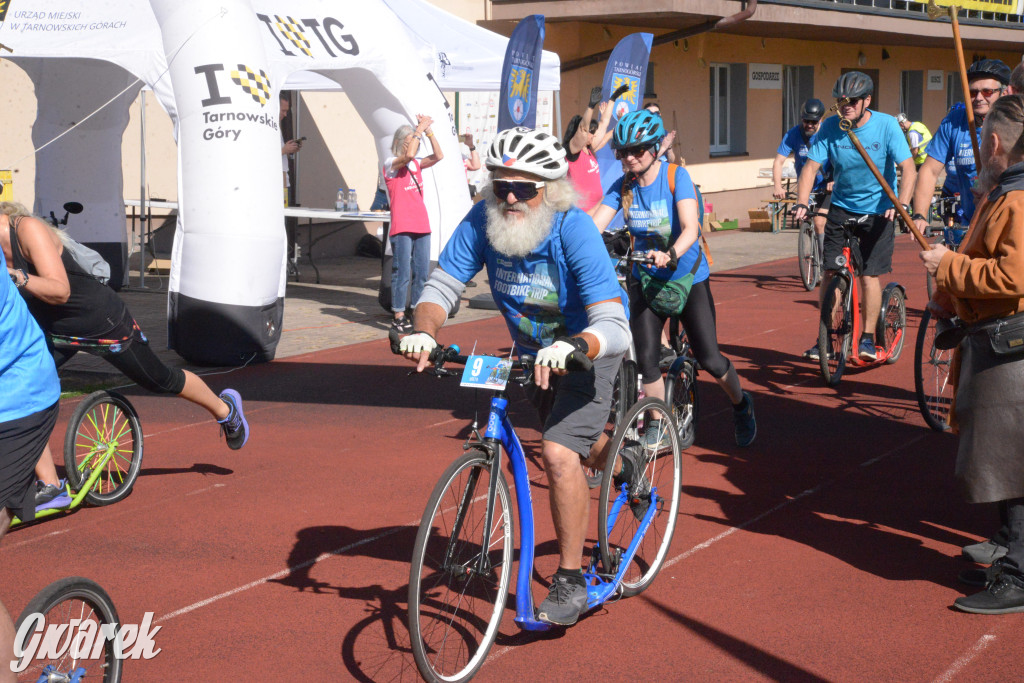 Na hulajkach przez Tarnowskie Góry