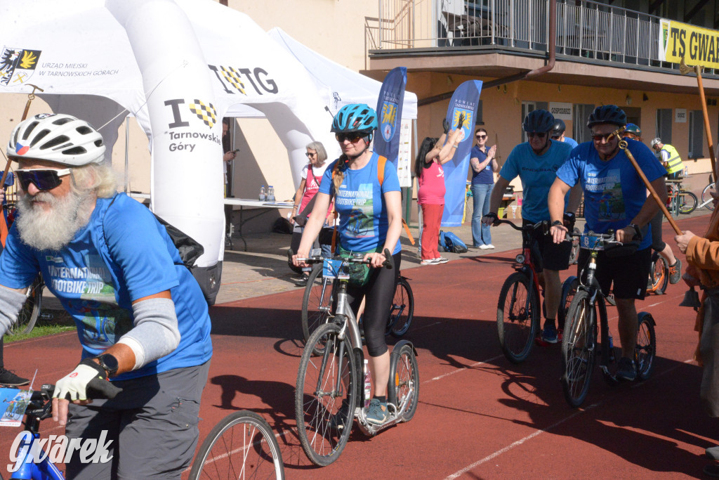 Na hulajkach przez Tarnowskie Góry