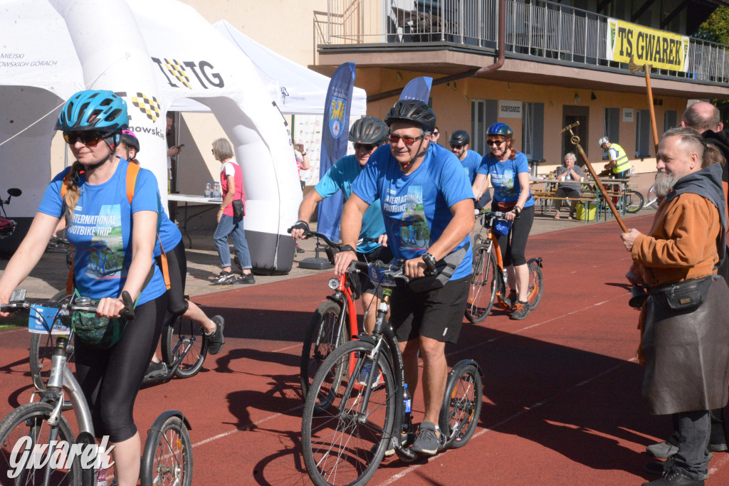 Na hulajkach przez Tarnowskie Góry