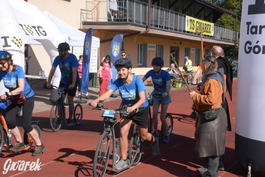 Na hulajkach przez Tarnowskie Góry