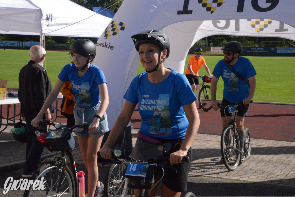 Na hulajkach przez Tarnowskie Góry