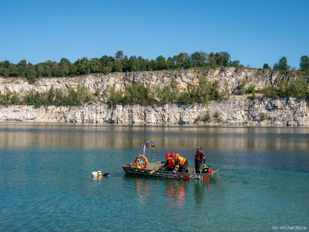 Harcerze i strażacy w akcji pierwszej pomocy