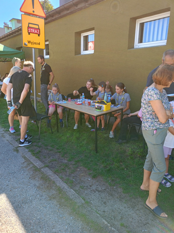 Zabawa na strażackim festynie