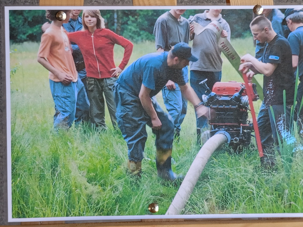 Zabawa na strażackim festynie