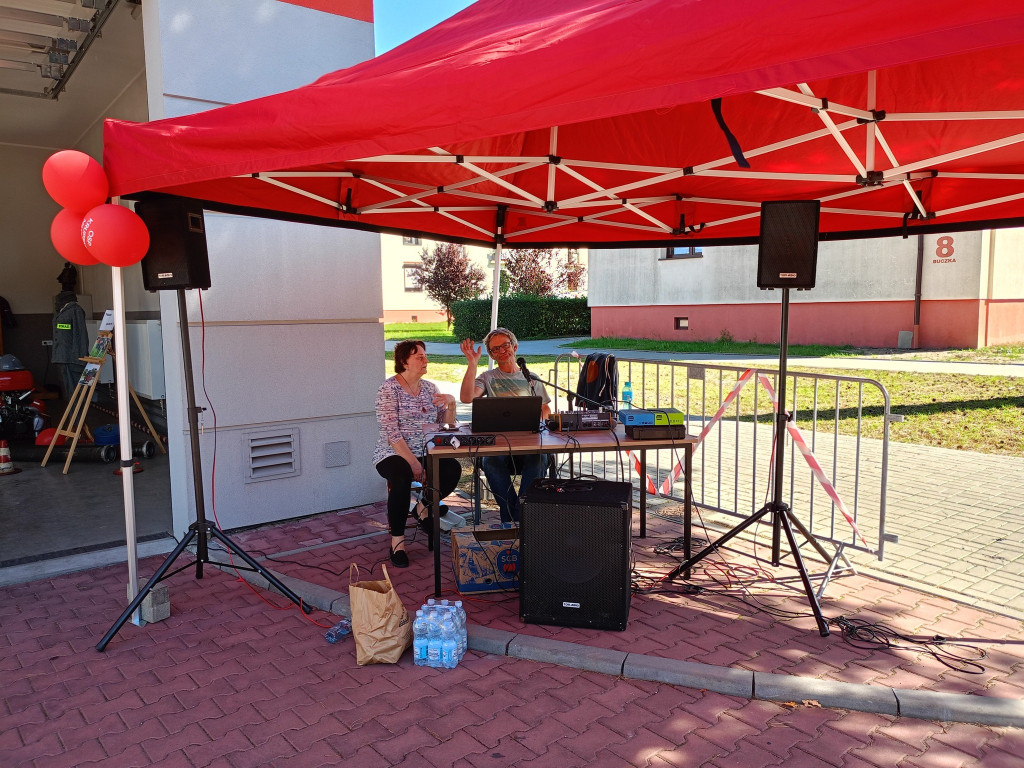 Zabawa na strażackim festynie