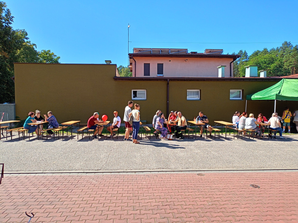 Zabawa na strażackim festynie