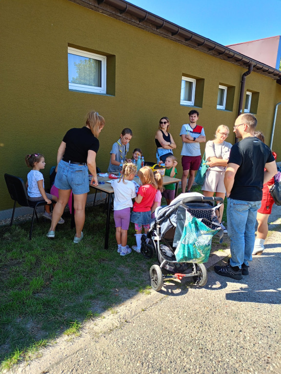 Zabawa na strażackim festynie