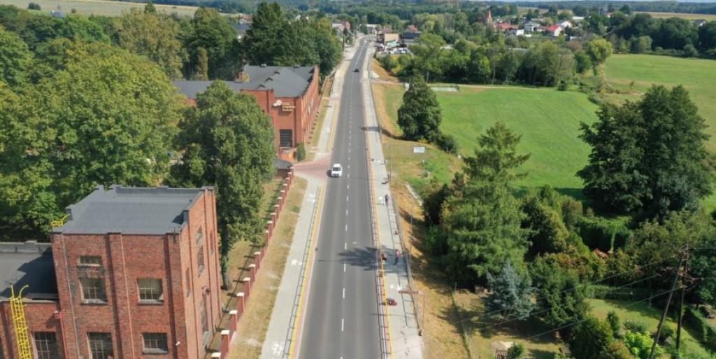 Powiat tarnogórski. Rondo w Boniowicach otwarte