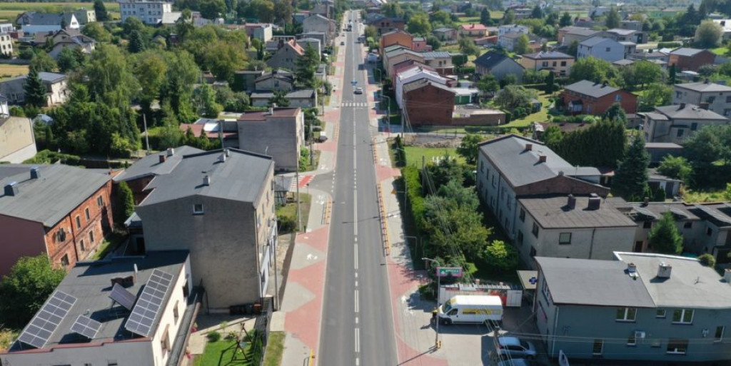 Powiat tarnogórski. Rondo w Boniowicach otwarte