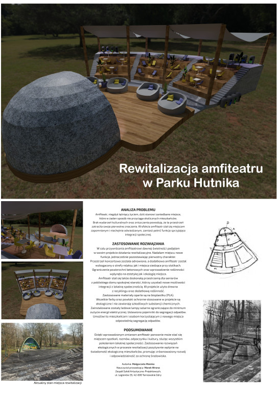 Rewitalizacja w parkach Piny i Hutnika. Uczennice...