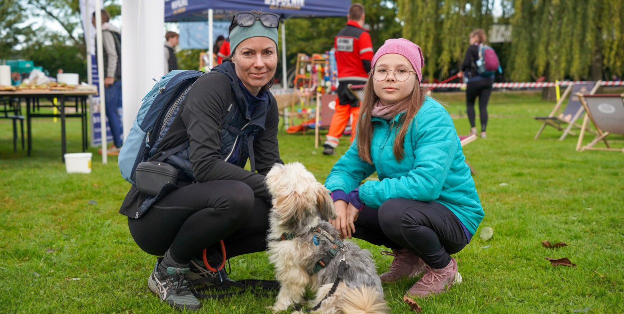 Tarnowskie Góry. Biegli z psami i pomagali psom
