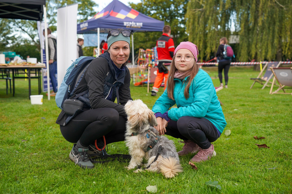 Tarnowskie Góry. Biegli z psami i pomagali psom