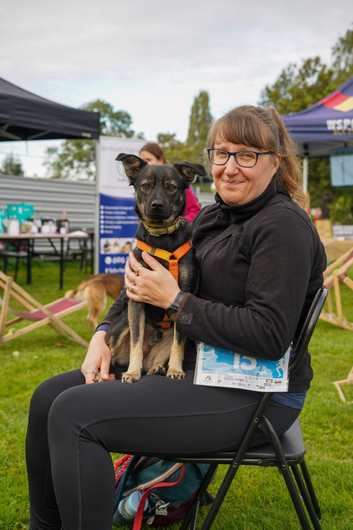 Tarnowskie Góry. Biegli z psami i pomagali psom