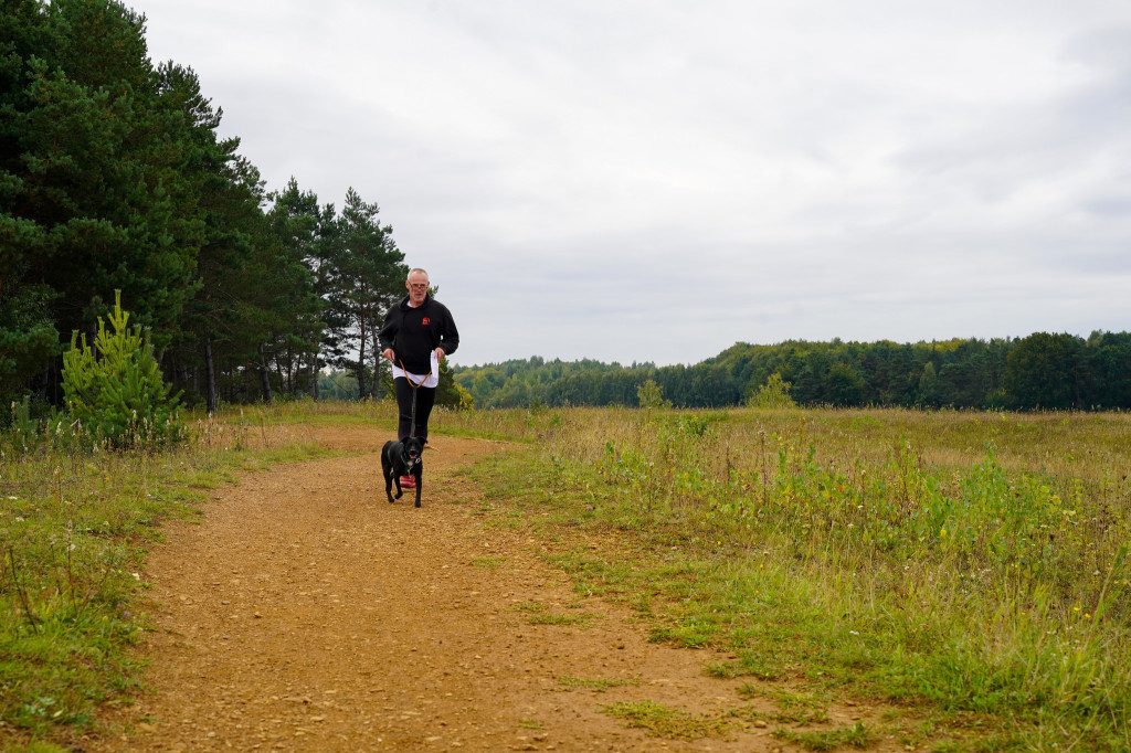 Tarnowskie Góry. Biegli z psami i pomagali psom