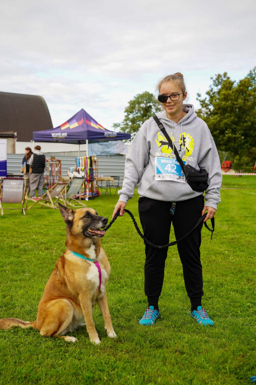 Tarnowskie Góry. Biegli z psami i pomagali psom