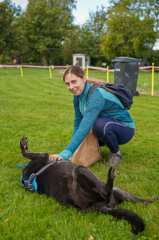 Tarnowskie Góry. Biegli z psami i pomagali psom