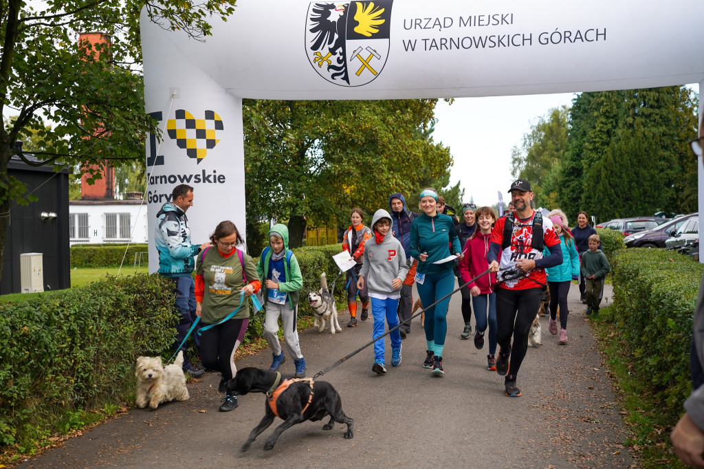 Tarnowskie Góry. Biegli z psami i pomagali psom