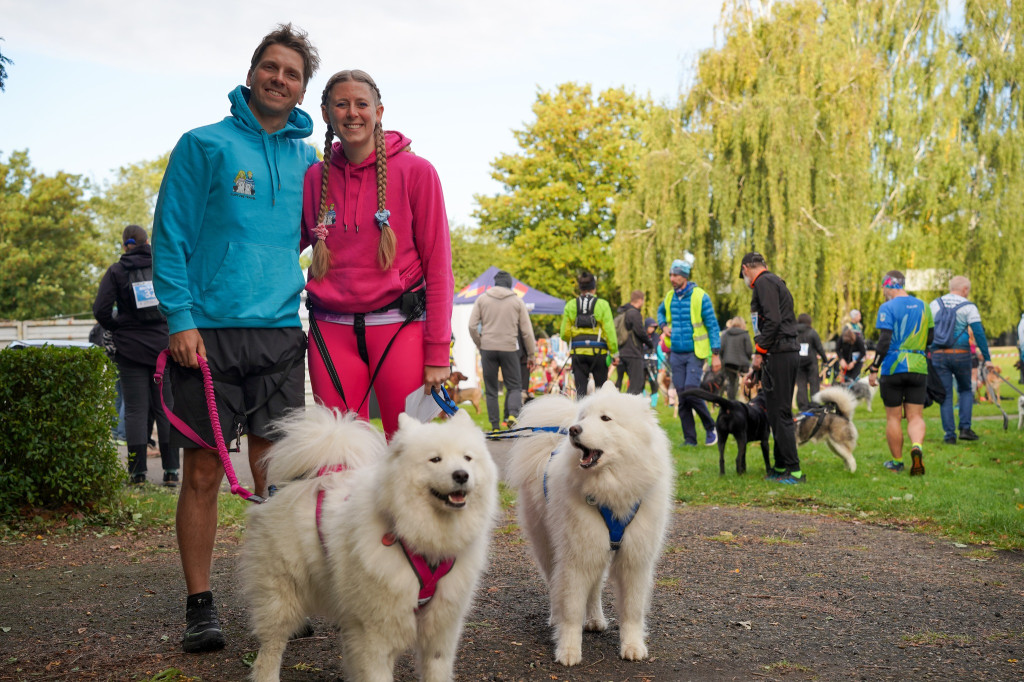Tarnowskie Góry. Biegli z psami i pomagali psom