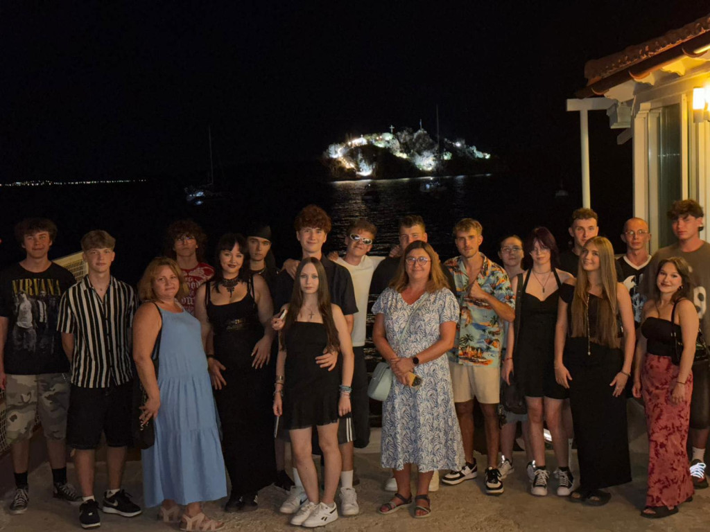 Uczniowie tarnogórskiej Budowlanki w Grecji