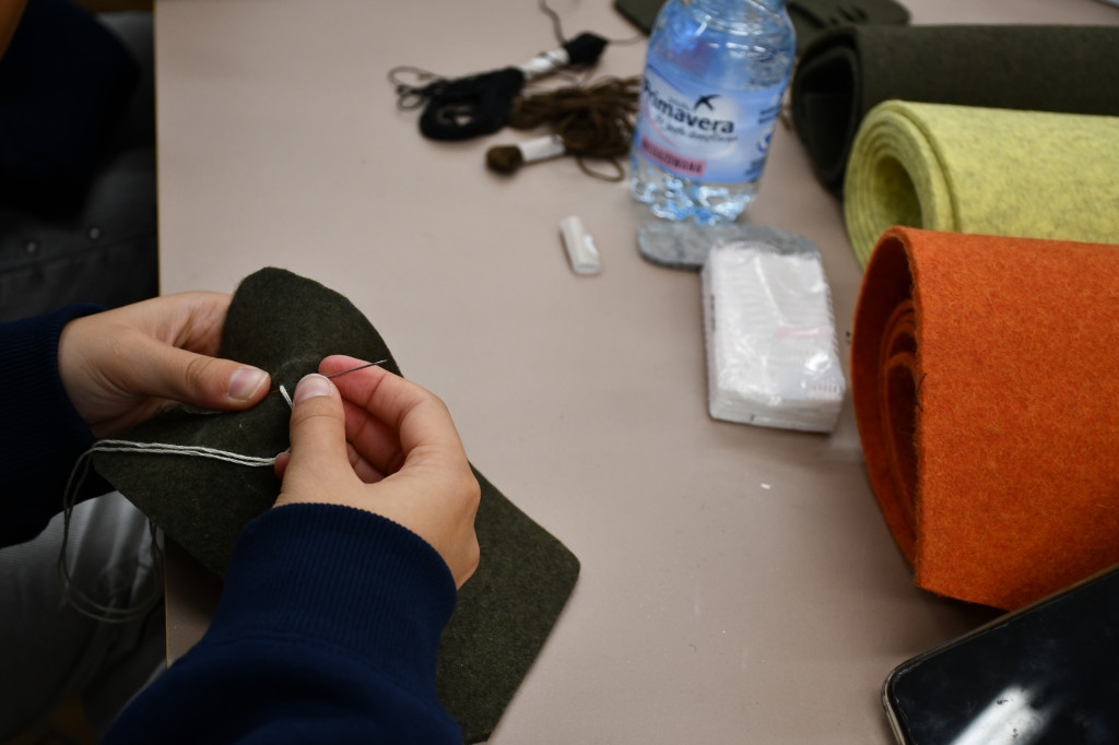 Włosi mówią, że Plastyk ma świetną pracownię krawiecką