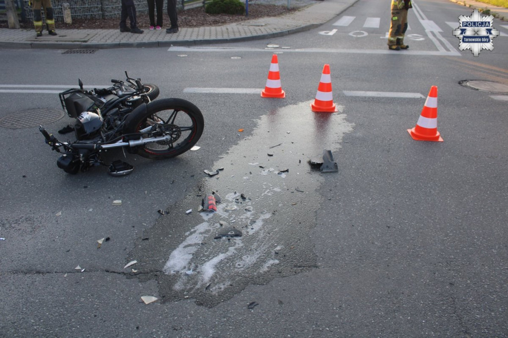 Tarnowskie Góry. Wjechał prosto w 16-latka