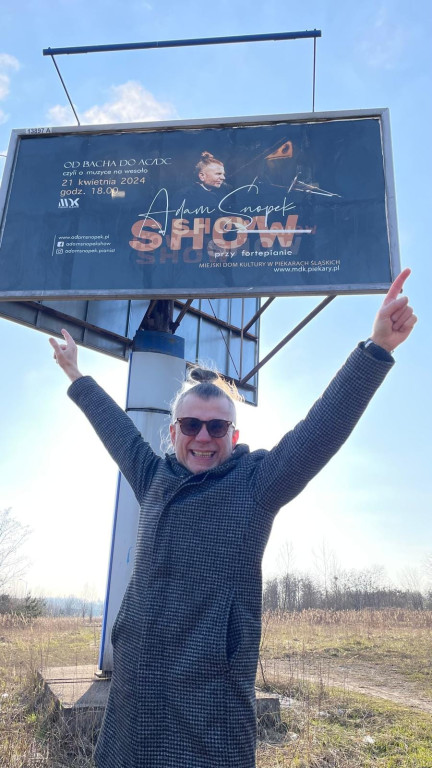 Adam Snopek - tarnogórski pianista uniwersalny