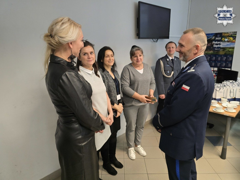Zmiana warty w policji w Piekarach Śląskich