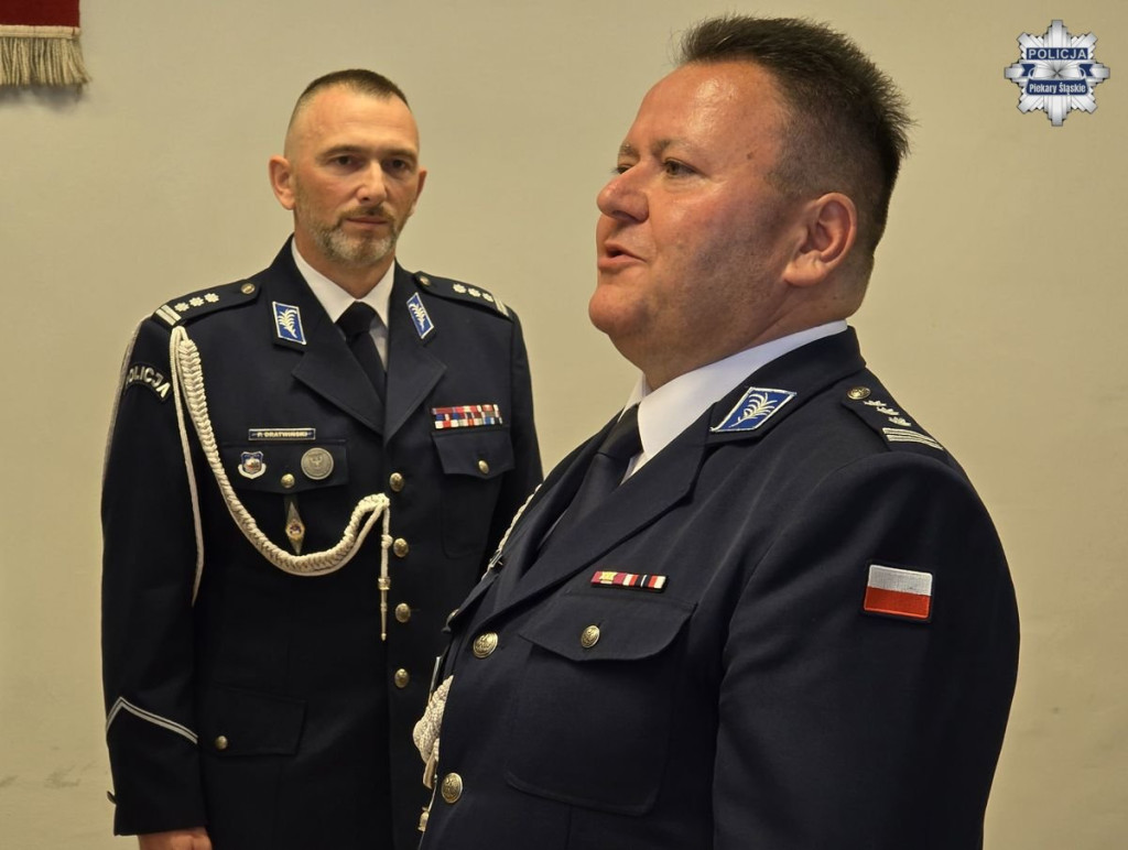 Zmiana warty w policji w Piekarach Śląskich