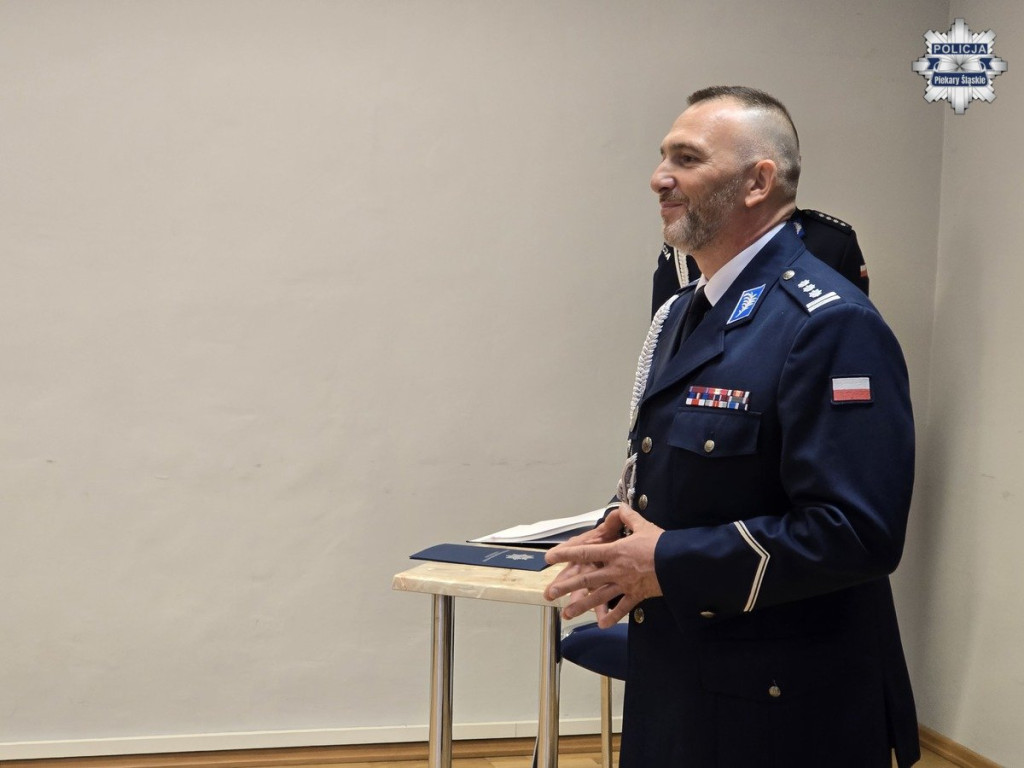 Zmiana warty w policji w Piekarach Śląskich