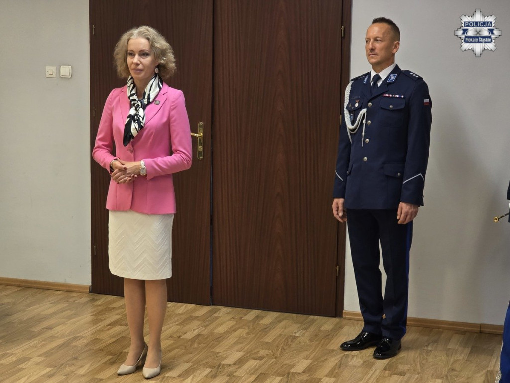 Zmiana warty w policji w Piekarach Śląskich