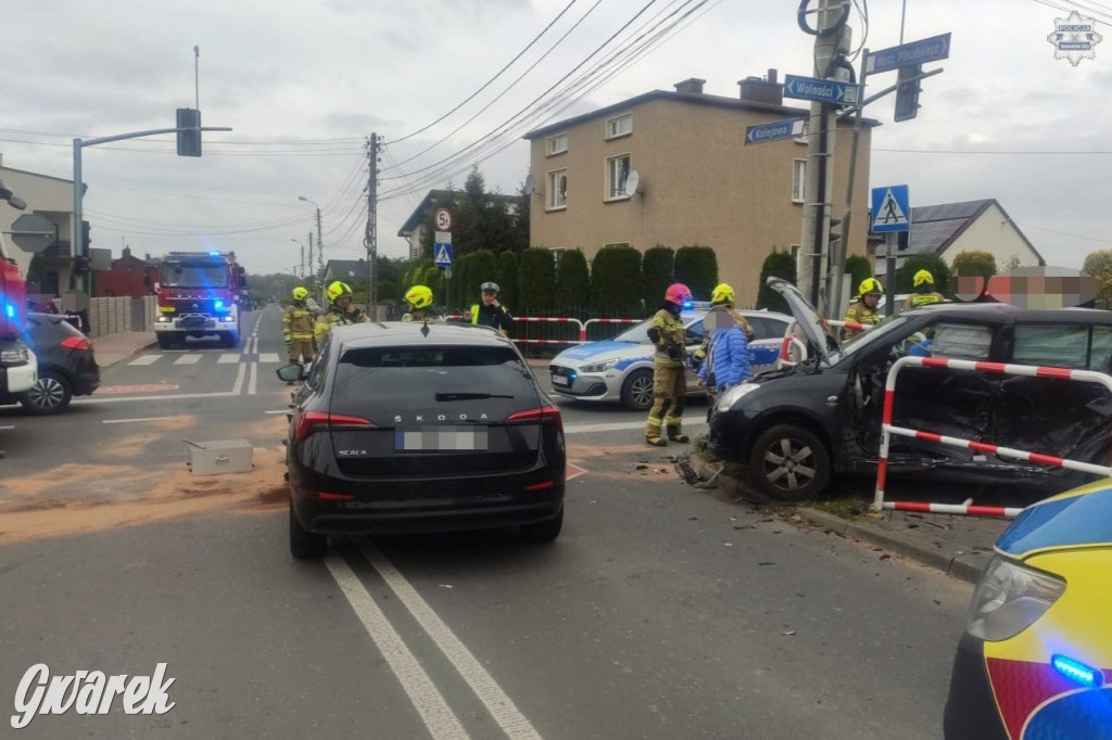 Pijana spowodowała wypadek. Dwie osoby w szpitalu