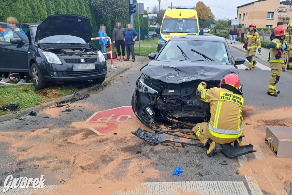 Pijana spowodowała wypadek. Dwie osoby w szpitalu