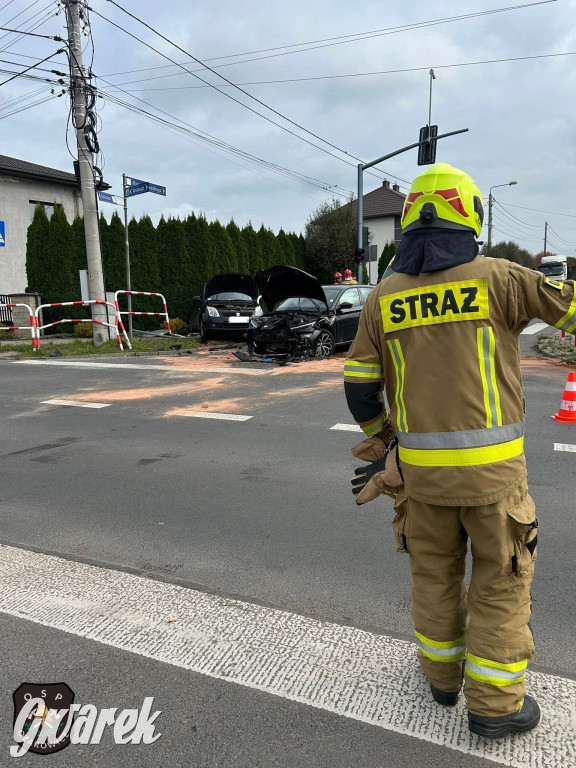 Pijana spowodowała wypadek. Dwie osoby w szpitalu