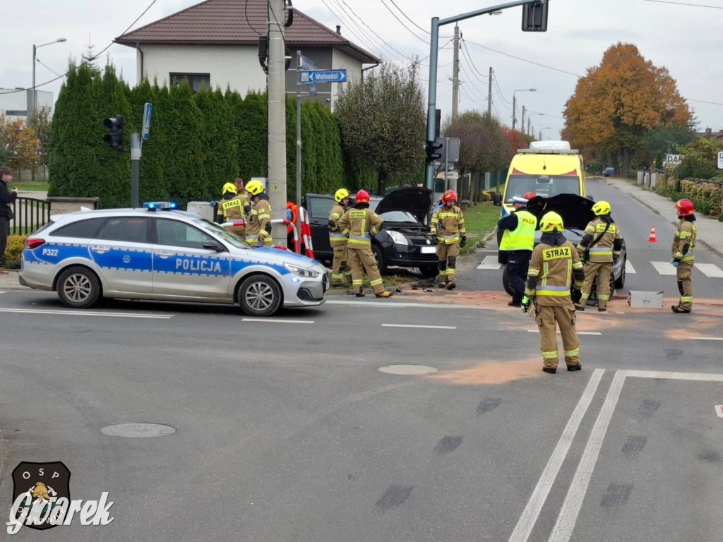 Pijana spowodowała wypadek. Dwie osoby w szpitalu