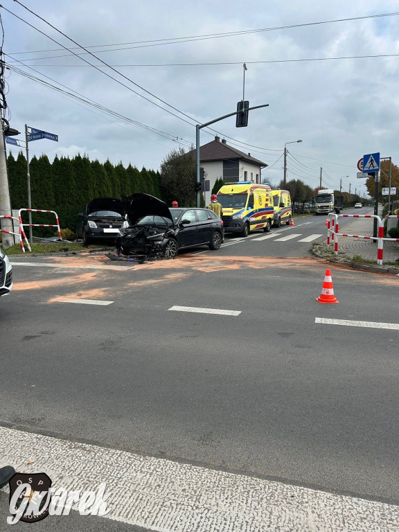 Pijana spowodowała wypadek. Dwie osoby w szpitalu