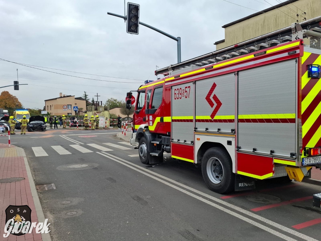 Pijana spowodowała wypadek. Dwie osoby w szpitalu