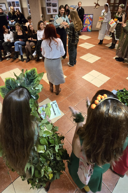 Drzewa, konkurs i pokaz mody