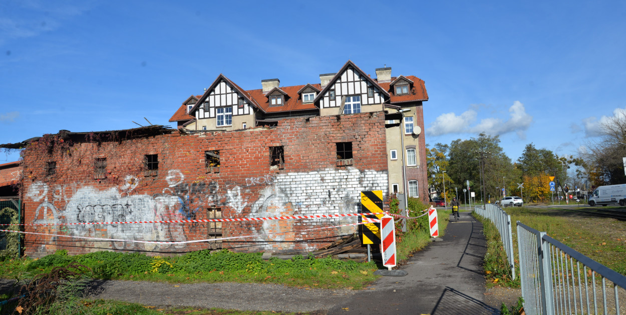 Tarnowskie Góry. Zdarzenie na ścieżce rowerowej