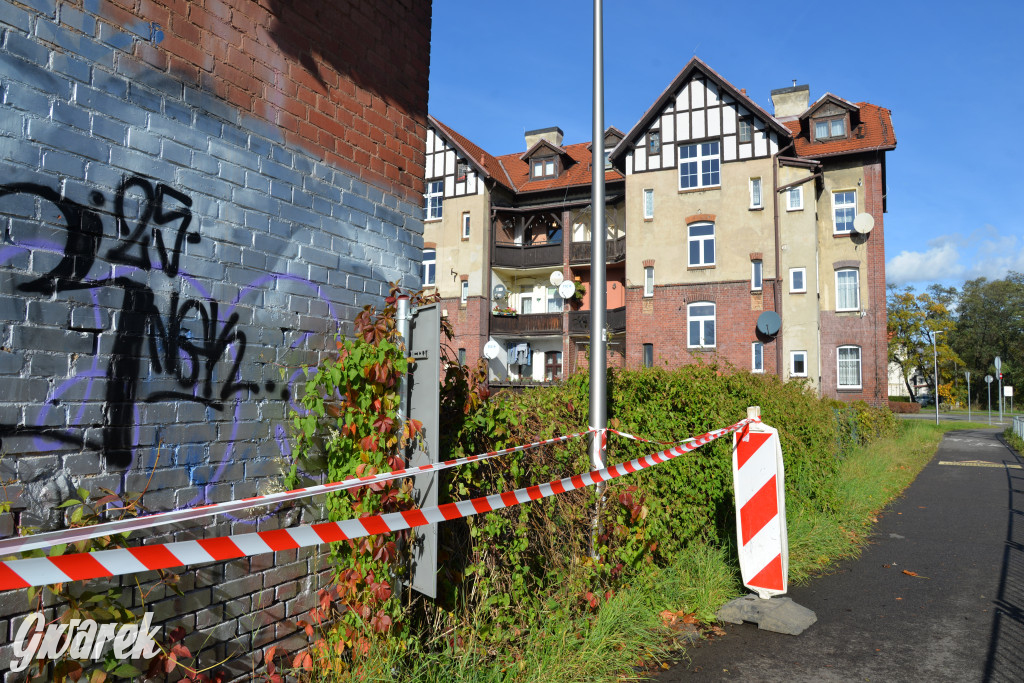 Tarnowskie Góry. Zdarzenie na ścieżce rowerowej