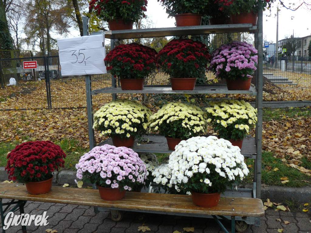 Wszystkich Świętych tuż, tuż. Ruch na cmentarzach