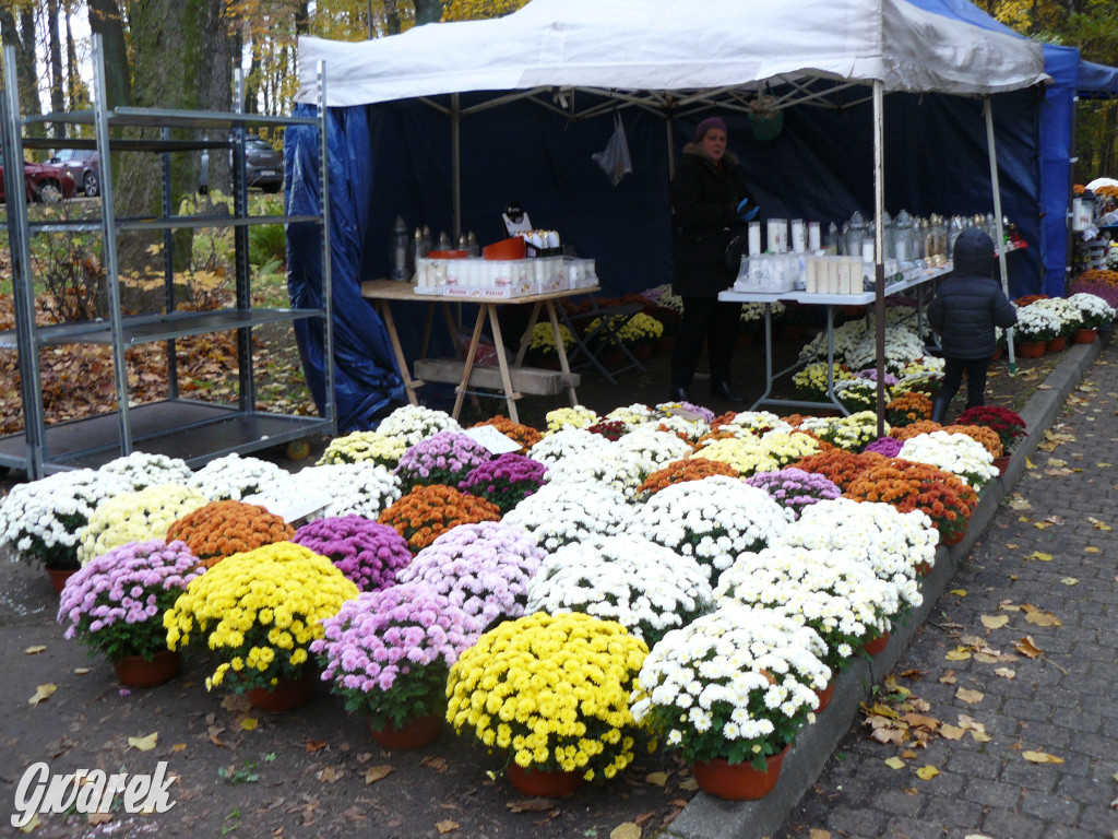 Wszystkich Świętych tuż, tuż. Ruch na cmentarzach