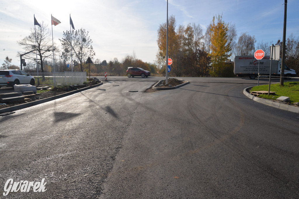 Tarnowskie Góry. Rozbudowa dróg, asfalt już jest