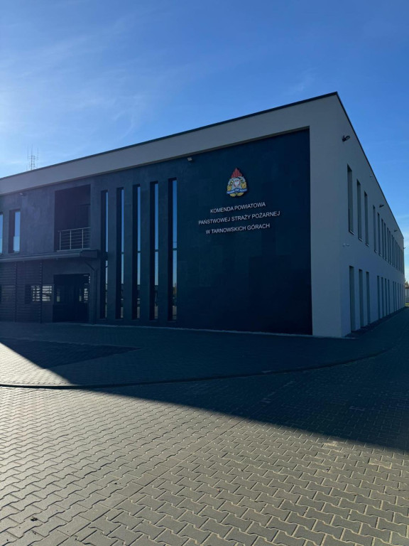Nowa strażnica PSP w Tarnowskich Górach gotowa