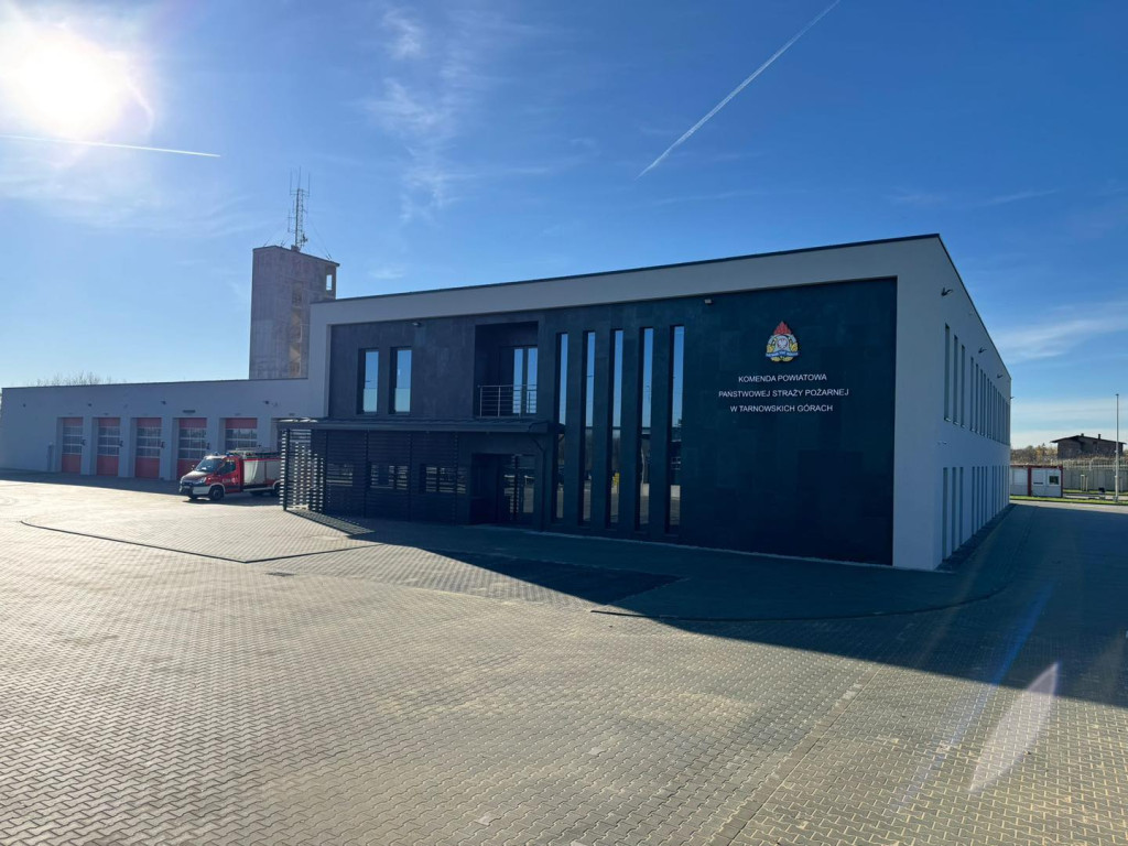 Nowa strażnica PSP w Tarnowskich Górach gotowa