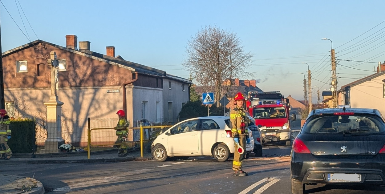 Tarnowskie Góry. 20-latek wymusił pierwszeństwo